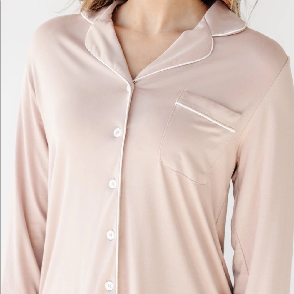 Cozy Earth XS Blush pajama set